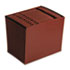 ESSER17A - 100% Recycled Paper, A-Z Expanding File, 21 Pockets, Red Fiber, Letter, Red