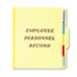 ESSSER1YEL - Vertical Personnel Folders, 1/3 Cut Top Tab, Letter, Yellow