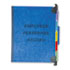 ESSSER2BL - Hanging Personnel Folders, 1/3 Cut Top Tab, Letter, Blue