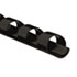 FEL52320 - Plastic Comb Bindings, 1/4" Diameter, 20 Sheet Capacity, Black, 25 Combs/Pack