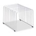 FEL72012 - Desktop Organizer, 11 Sections, Wire, 9 x 11 3/8 x 8, Silver