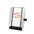 FEL8033201 - Office Suites Freestanding Desktop Copyholder, 150 Sheet Capacity, Black/Silver
