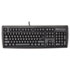FEL9892901 - USB Standard Keyboard w/Microban Antimicrobial Protection, 104 Keys, Black