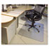 FLR1215219ER - ClearTex Chairmats for Hard Floors, 48 x 60, No Lip, Clear