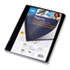 GBC2001712 - Leather-Look Binding System Covers, 11-1/4 x 8-3/4, Black, 50 Sets/Pack