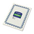 GEO22901 - Parchment Paper Certificates, 8-1/2 x 11, Blue Royalty Border, 50/Pack