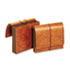 GLWCL1053ELHD - 3 1/2 Inch Expansion Accordion Wallets, Straight, Redrope, Letter, Brown