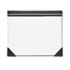 HOD45002 - Executive Doodle Desk Pad, 25-Sheet White Pad, Refillable, 22 x 17, Black/Silver