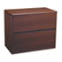 HON10762N - 10700 Series Two-Drawer Lateral File, 36w x 20d x 29-1/2h, Mahogany