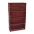 HON1895N - 1890 Series Bookcase, 5 Shelves, 36w x 11-1/2d x 60-1/8h, Mahogany