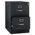 HON312CPP - 310 Series Two-Drawer, Full-Suspension File, Legal, 26-1/2d, Black