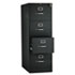 HON314CPP - 310 Series Four-Drawer, Full-Suspension File, Legal, 26-1/2d, Black