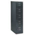 HON315PS - 310 Series Five-Drawer, Full-Suspension File, Letter, 26-1/2d, Charcoal