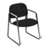 HON4008AB10T - Solutions Seating Sled Base Guest Chair, Black