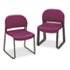 HON4031MBT - GuestStacker Chair, Burgundy w/Black Finish Legs, 4/Carton