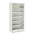 HON626CNQ - 600 Series Open Shelving, 6-Shelf, Steel, Legal, 36w x 16-3/4d x 75-7/8h, Gray