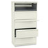 HON785LL - 700 Series Five-Drawer Lateral File w/Roll-Out & Posting Shelf, 36w, Putty