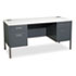 HONP3231G2S - Metro Series Kneespace Credenza, 60w x 24d x 29-1/2h, Gray Patterned/Charcoal