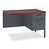 HONP3235RNS - Metro Classic Series Workstation Return, Right, 42w x 24d, Mahogany/Charcoal