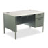 HONP3251RG2S - Metro Classic Right Pedestal Desk, 48w x 30d x 29-1/2h, Gray Patterned/Charcoal