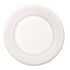HTMVENTURECT - Paper Dinnerware, Plate, 10-1/2" Diameter, White, 500/Carton