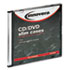 IVR85826 - CD/DVD Polystyrene Thin Line Storage Case, Clear, 50/Pack