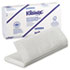 KIM13254 - KLEENEX SCOTTFOLD Paper Towels, 9 2/5 x 12 2/5, White, 120/Pack, 25/Carton