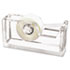 KTKAD60 - Desktop Tape Dispenser, 1" core, Heavy Cast Acrylic, Clear
