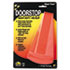 MAS00965 - Giant Foot Doorstop, No-Slip Rubber Wedge, 3-1/2w x 6-3/4d x 2h, Safety Orange