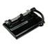 MAT1340PB - 40-Sheet Lever Action Two- to Seven-Hole Punch, 13/32" Holes, Black