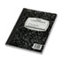 MEA09910 - Black Marble Composition Book, Wide Rule, 9-3/4 x 7-1/2, 100 Sheets