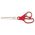 MMM1427 - Multi-Purpose Scissors, Pointed, 7" Length, 3-3/8" Cut, Red/Gray