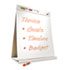 MMM563R - Self-Stick Tabletop Easel Unruled Pad, 20" x 23", White, 20 Sheets/Pad