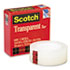MMM600341296 - Transparent Glossy Tape, 3/4" x 1296", 1" Core, Clear