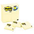 Post-it&reg; Notes Original Pads in Canary Yellow