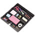 MMMC71 - Recycled Plastic Desk Drawer Organizer Tray, Plastic, Black
