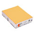 MOW101329 - BriteHue Multipurpose Colored Paper, 20lb, 8-1/2x11, Ultra Orange, 500 Shts/Rm
