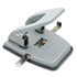 NSN2247589 - Two-Hole Punch, Nonadjustable, 1/4" Holes, Gray, GSA 7520002247589 