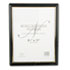 NUD11880 - EZ Mount Document Frame, Plastic, 8-1/2 x 11, Black