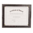 NUD18815M - Award-A-Plaque Document Holder, Acrylic/Plastic, 10-1/2 x 13, Black