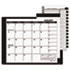 AAG7006405 - Recycled Monthly Planner, Unruled, 3-1/2 x 6-1/8, Black, 2012-2013
