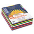 PAC6525 - Construction Paper Smart-Stack, 58 lbs., 9 x 12, Assorted, 300 Sheets/Pack
