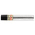 PENC5052B - Super Hi-Polymer Lead Refills, 0.5mm, 2B, Black, 12 Leads/Tube