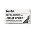 PENE10 - Eraser Refills, E10, 3/Tube