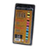 QRT305003 - Omega Colored Chalk, Low Dust, Assorted Colors, 12 Sticks/Pack