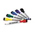 QRT51659312 - ReWritables Dry Erase Mini-Markers, Fine Point, Six Colors, 6/Set