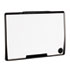 QRTMMP75 - Motion Portable Dry Erase Board, 36 x 24, White, Black Frame