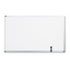 QRTS535 - Standard Dry-Erase Board, Melamine, 60 x 36, White, Aluminum Frame