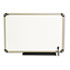 QRTTE563T - Total Dry Erase Board, 36 x 24, White, Euro-Style Aluminum Frame