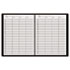 AAG8031005 - Recycled Four-Person Group Undated Daily Appointment Book, 8-1/2 x 11, Black